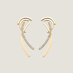 Long Fragment Earrings