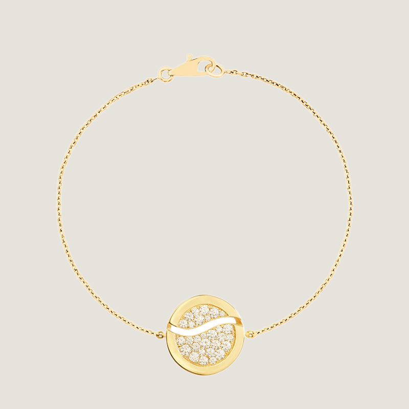 Wavy Line Pavé Bracelet