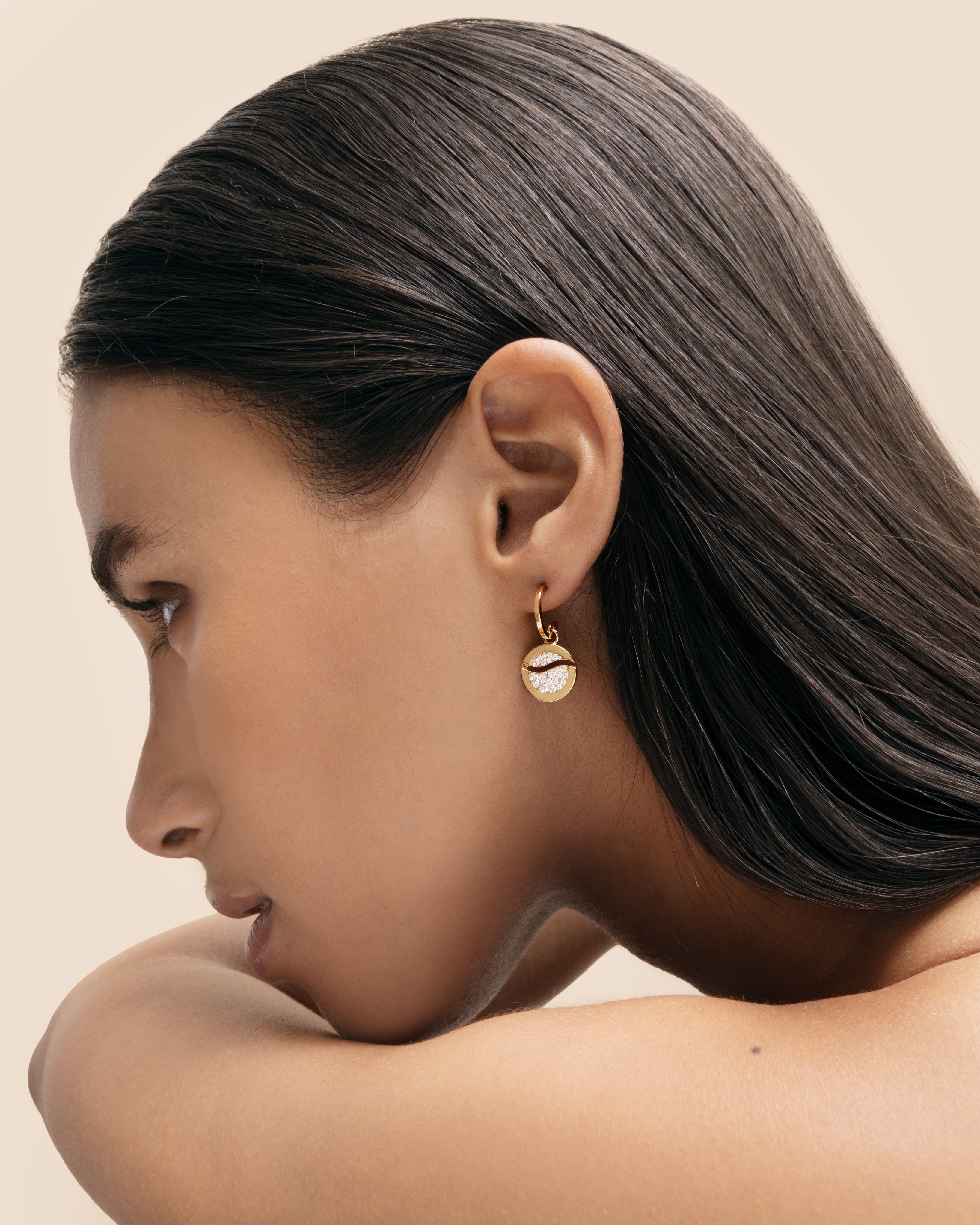 WAVY LINE PAVÉE 11 MM