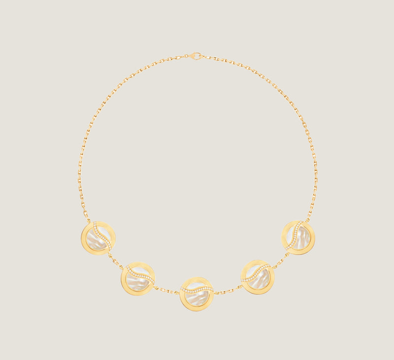 Wavy Line Necklace