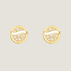 MINI WAVY LINE EARRINGS