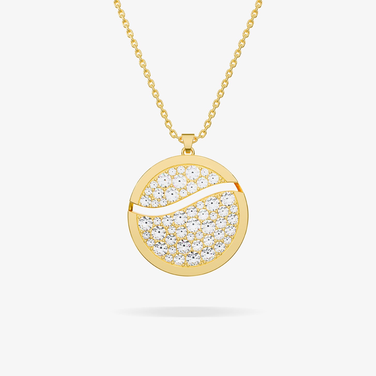 WAVY LINE PAVÉ 30 MM