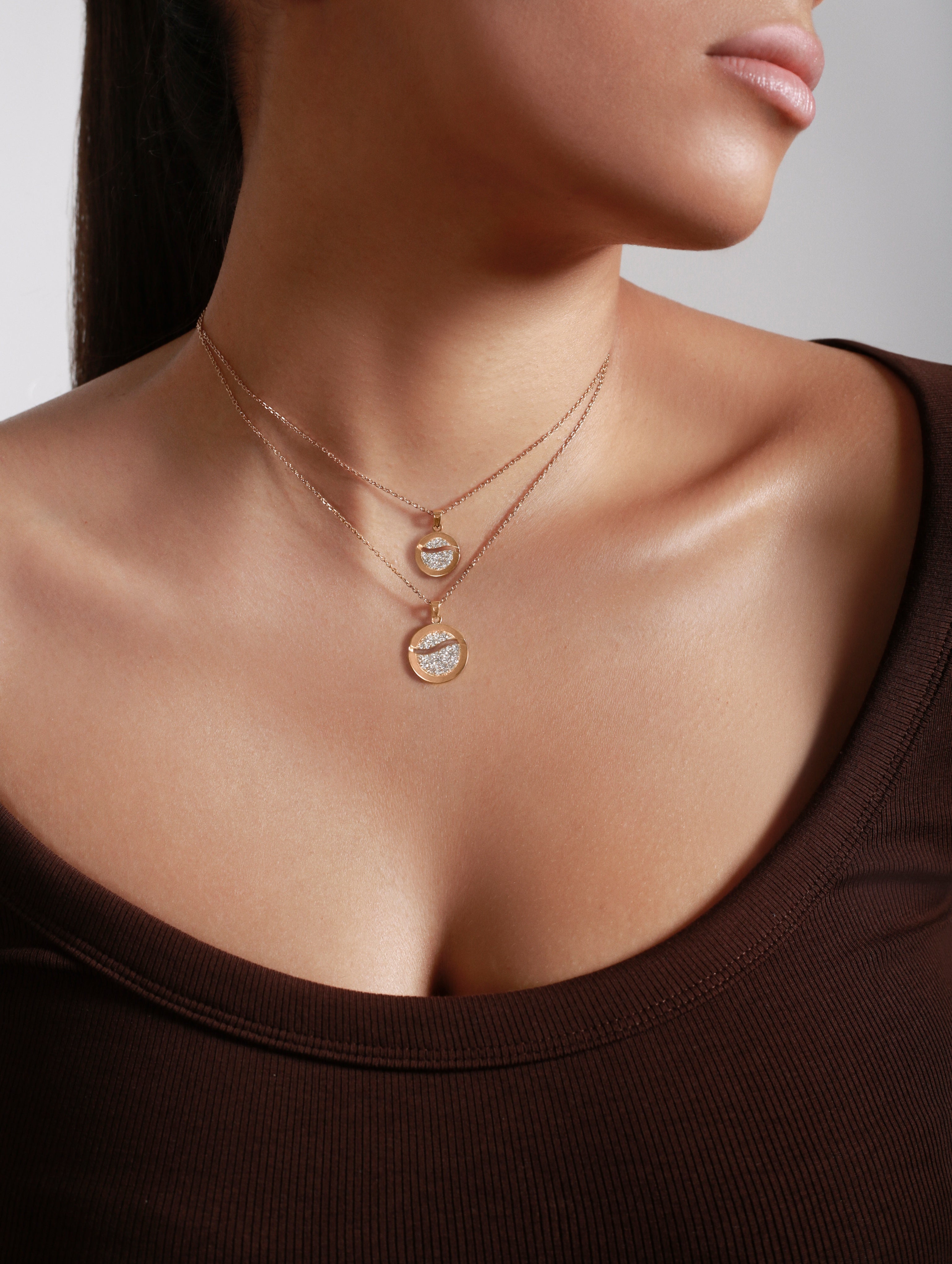 WAVY LINE PAVÉ 15 MM