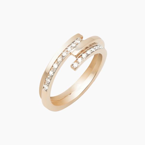 Pave Parallel Ring